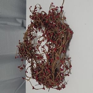 Primitive Red Berry Garland